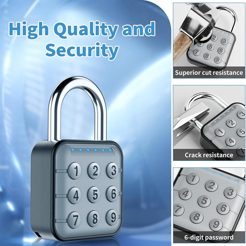 SURPN Combination Lock, Combination Lock for Locker, Locker Lock & Gym Locker Lock - High Security, Easy to Use for Gym, School, Travel, Outdoor - Image 3